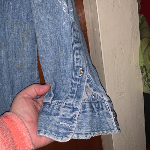 High Sierra Vintage Denim Long Sleeve Button up Shirt Size M - Picture 6 of 16